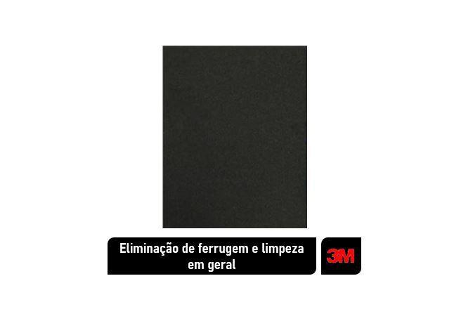 Imagem de Folha Lixa Ferro 3m 221T 225x275mm Grão P100 25un