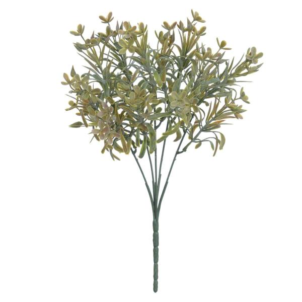 Imagem de Folhagem podocarpus com powder plastico verde outono 30cm