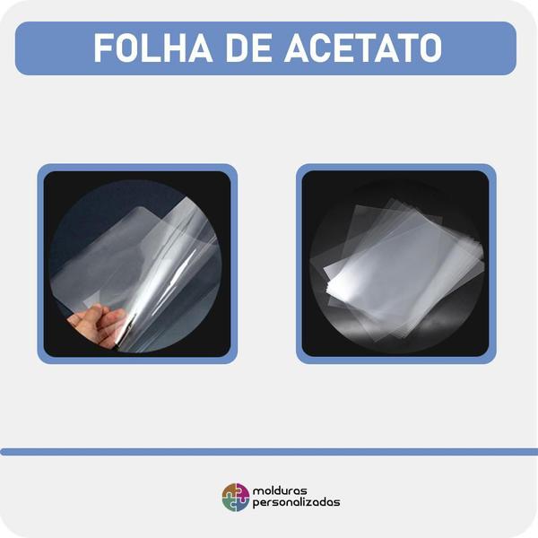 Imagem de Folhas de Acetato 21x30 cm Transparente - 100 Unidades