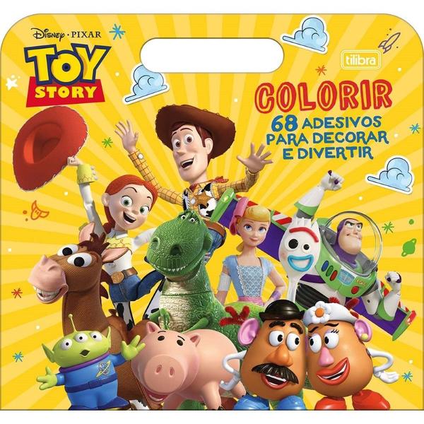Folhas Para Colorir Com Maleta Adesivos Toy Story Tilibra Imagem de Folhas Para Colorir Com Maleta Adesivos Toy Story Tilibra