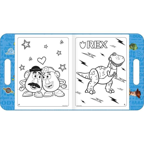 Folhas Para Colorir Com Maleta Adesivos Toy Story Tilibra Imagem de Folhas Para Colorir Com Maleta Adesivos Toy Story Tilibra