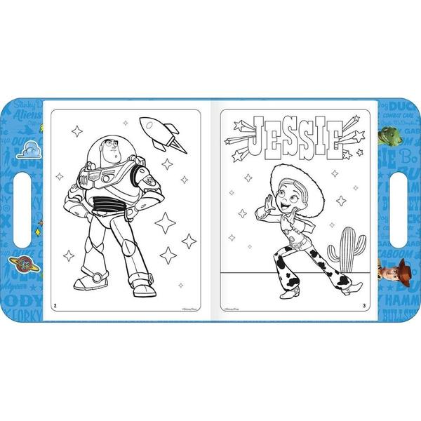 Folhas Para Colorir Com Maleta Adesivos Toy Story Tilibra Imagem de Folhas Para Colorir Com Maleta Adesivos Toy Story Tilibra
