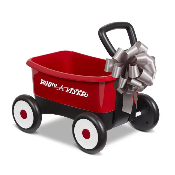 Imagem de Folheto de rádio Push & Pull Walker Wagon 2 em 1 Red Ages 1-4