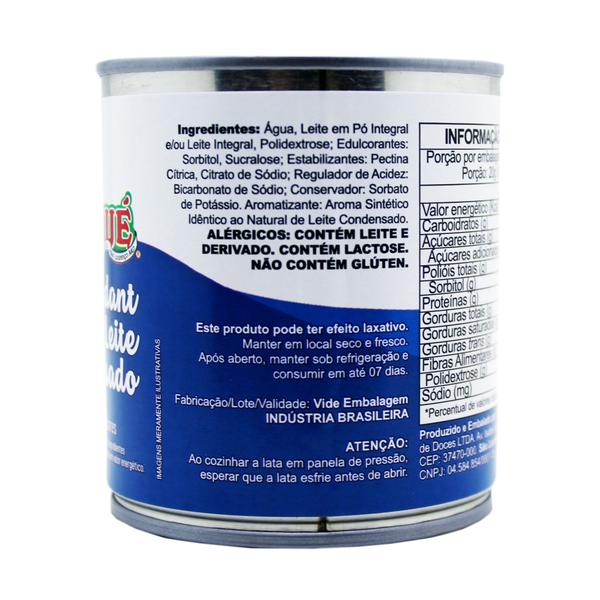 Imagem de Fondant sabor leite condensado diet lata - kit 3