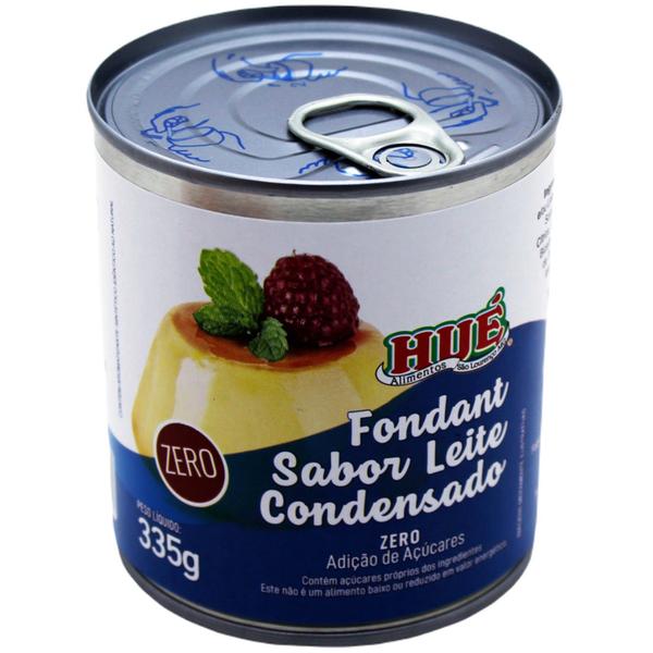 Imagem de Fondant Sabor Leite Condensado Zero Hué 335g (3 latas)