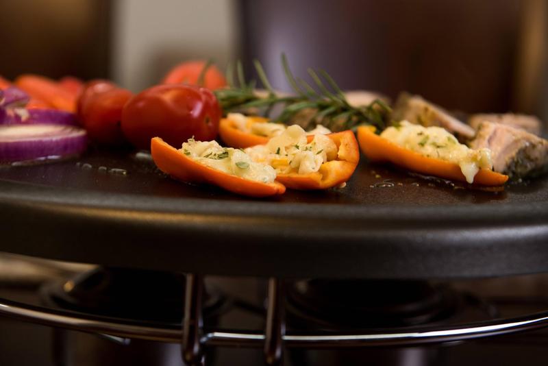 Imagem de Fondue no grill pedra antiaderente carnes legumes rechaud 37