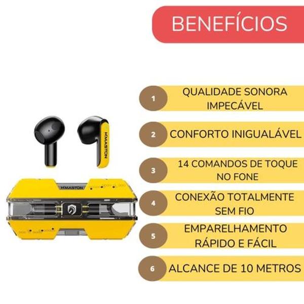 Imagem de Fone Bluetooth De Ferro Para Celular Realme 12 PRO 256GB