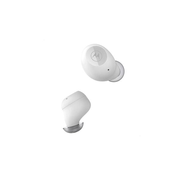 Imagem de Fone Bluetooth Original Motorola Moto Buds 250, 6h de Reprodução com Carregamento sem fio - Branco