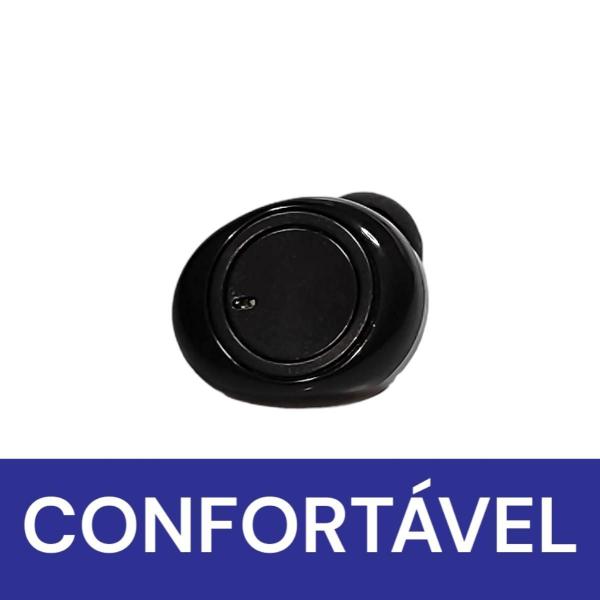 Imagem de Fone Bluetooth Preto Conforto Premium Compatível Moto G20