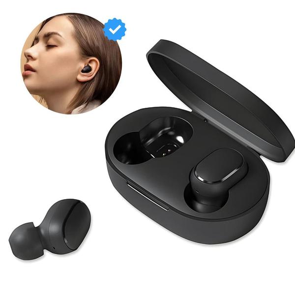 Fone bluetooth Sem Fio para celular e notbook sistema anti ruídos conexão Fluída + case de carregamento - G2 pro Imagem de Fone bluetooth Sem Fio para celular e notbook sistema anti ruídos conexão Fluída + case de carregamento