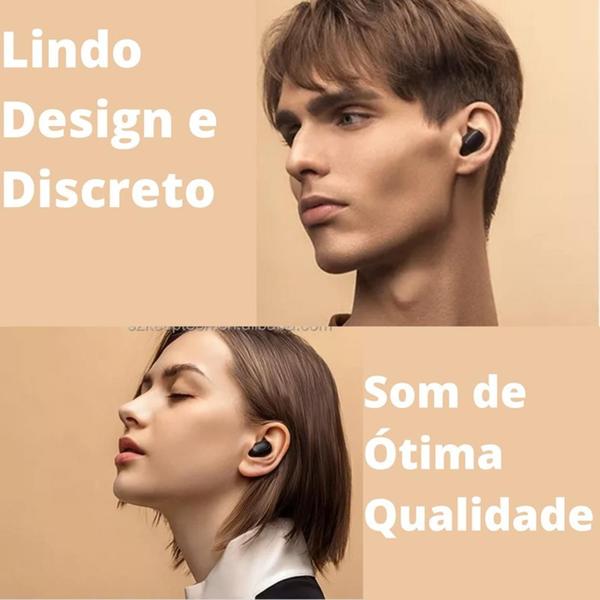 Imagem de Fone Bluetooth Sem Fio Preto Para PocoPhone X3 / X4 / M4