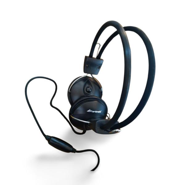 Imagem de Fone C/ fio Fortrek HS312 Preto  Headphone Gamer P2 Cabo 2m