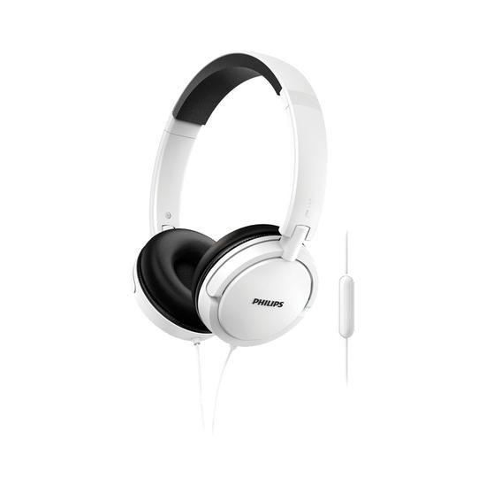 Imagem de Fone com Microfone Extra Bass Philips SHL5005 Branco