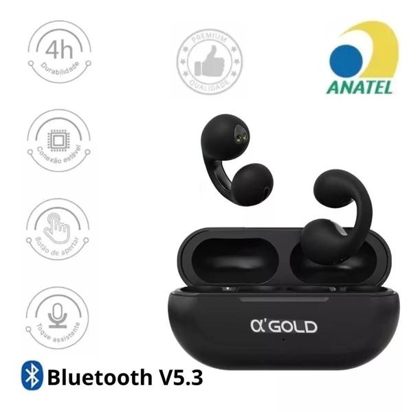 Imagem de Fone De Ouvido Ambi-e Bluetooth A'gold Fn B-33