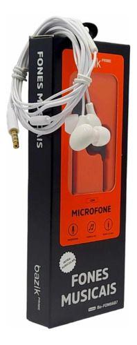 Imagem de Fone De Ouvido Basike Com Fio Intra-auricular Com Microfone