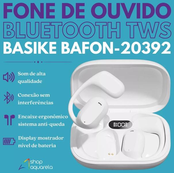 Imagem de Fone de ouvido Basike Fon-20392 Bluetooth 5.3 TWS Sem fio