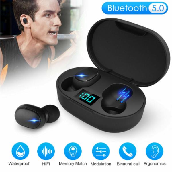 Imagem de Fone de Ouvido Bluetooth 5.0 Sem Fio Tws In-ear Preto