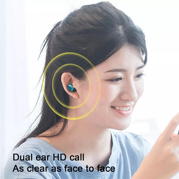 Imagem de Fone de Ouvido Bluetooth 5.1 a prova d'agua / Compatível Todos Modelos de celulares