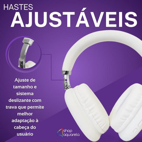 Imagem de Fone de Ouvido Bluetooth 5.3 Headset sem Fio Anti-ruído Original Basike 