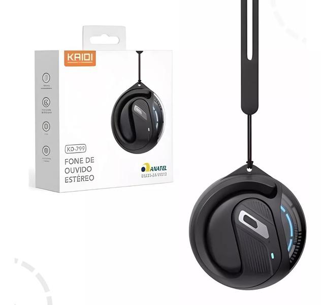 Imagem de Fone de Ouvido Bluetooth 5.3 Sem Fio Kaidi KD-799 Não Intrusivo Pingente