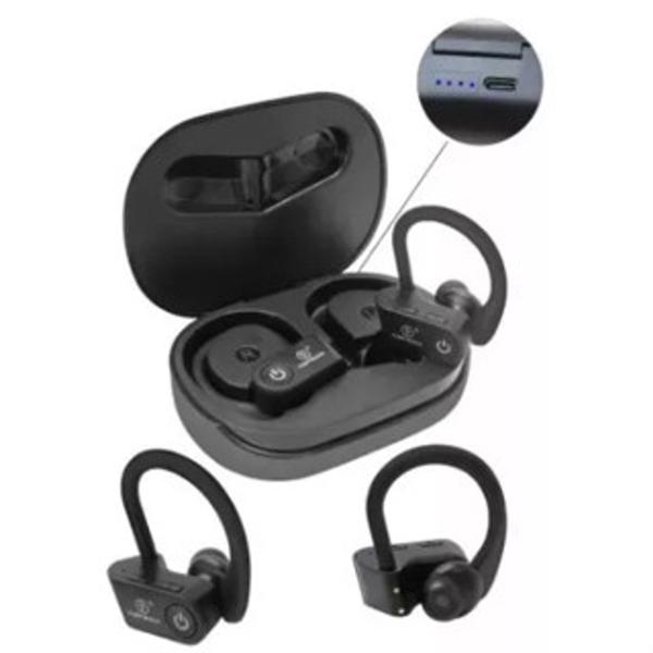 Imagem de Fone De Ouvido Bluetooth A Prova De Suor Esporte Corrida Ciclismo