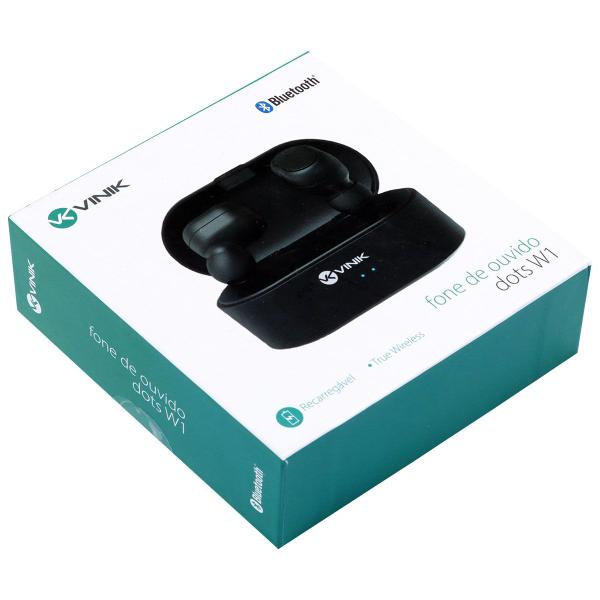 Imagem de Fone De Ouvido Bluetooth Dots W1 Tws - Preto