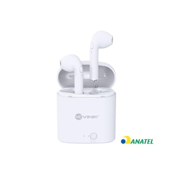 Imagem de Fone De Ouvido Bluetooth Easy W1 Tws Cor Branco - Vinik