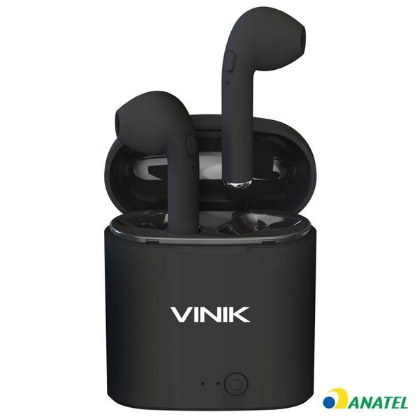 Imagem de Fone de ouvido bluetooth easy w1+ tws true wireless - preto - VINIK