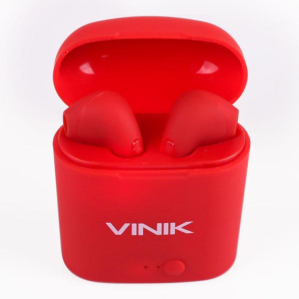 Imagem de Fone De Ouvido Bluetooth Easy W1+ Tws True Wireless - Vermelho