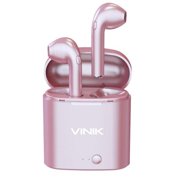 Imagem de Fone De Ouvido Bluetooth Easy W1+ Wireless Rose - Vinik