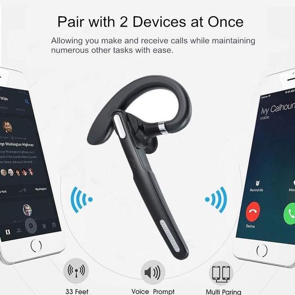 Imagem de Fone de ouvido Bluetooth ICOMTOFIT Wireless Earpiece V5.0 preto