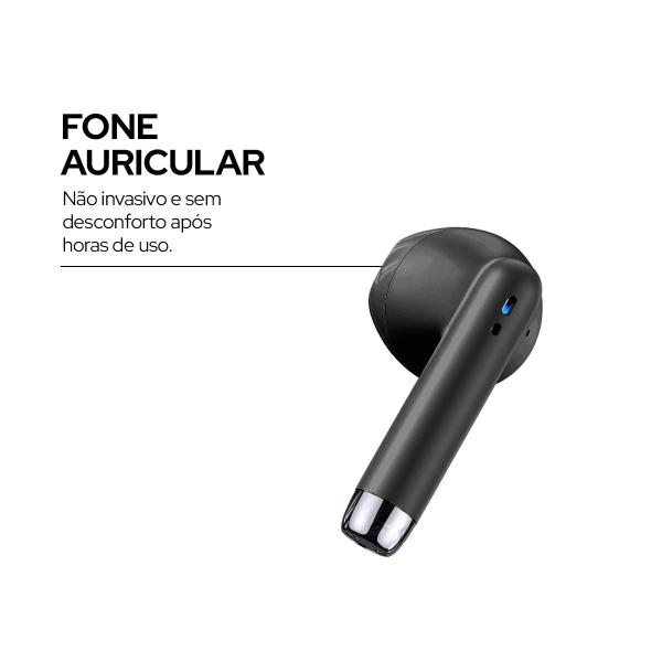 Imagem de Fone de ouvido Bluetooth In-ear sem fio WB Noma TWS 28 Horas de Bateria Com Microfone Proteção IPX4