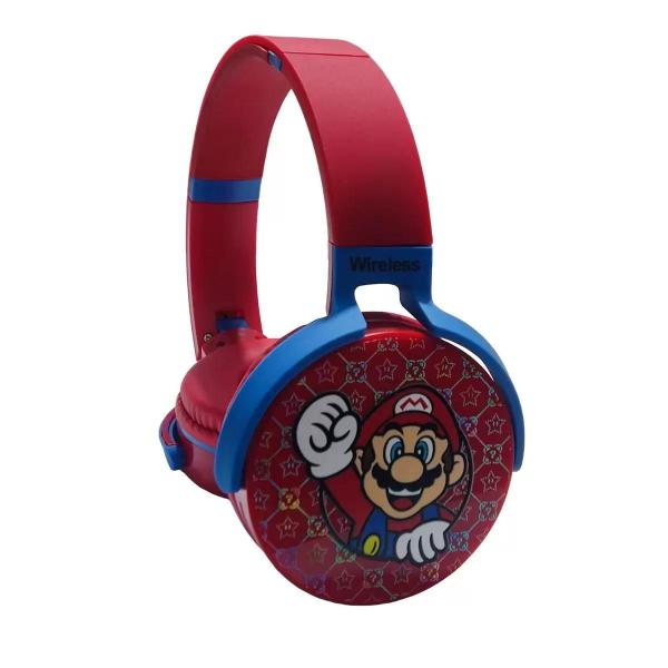 Imagem de Fone de Ouvido Bluetooth Infantil Super Mario Wireless Fm