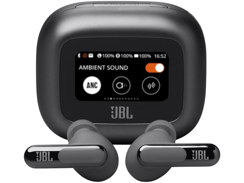 Imagem de Fone de Ouvido Bluetooth JBL Live Beam 3 com Microfone com Cancelamento de Ruído True Wireless Preto