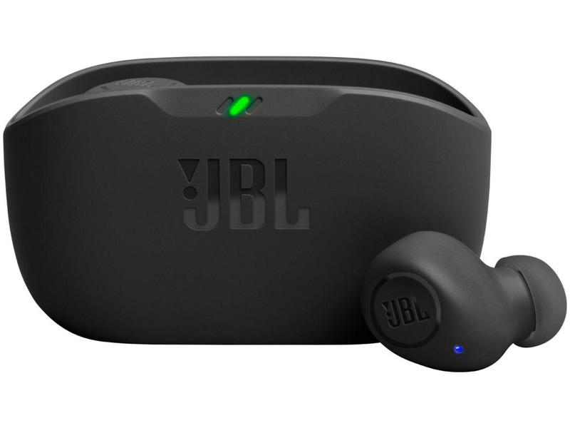 Imagem de Fone de Ouvido Bluetooth JBL Wave Buds - Intra-auricular com Microfone Preto