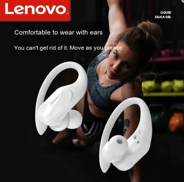 Imagem de Fone de Ouvido Bluetooth Lenovo LP75 - LED - Branco