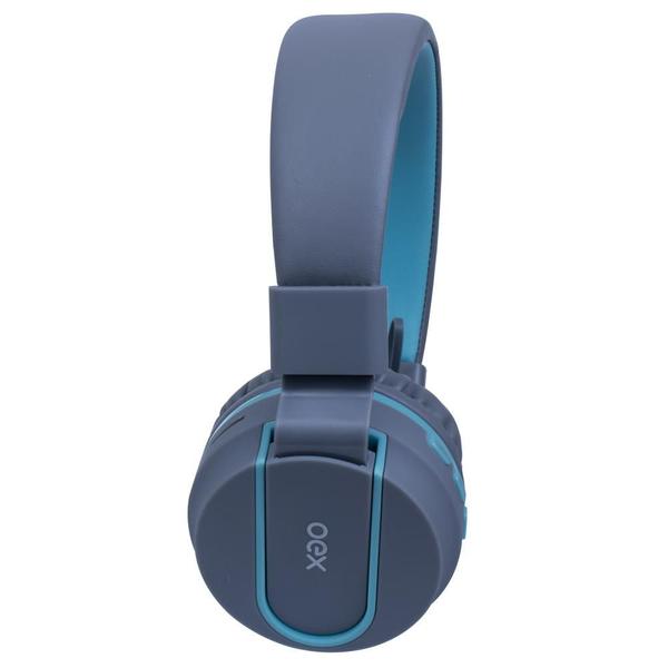 Imagem de Fone De Ouvido Bluetooth Oex Hs310 Candy Azul Claro