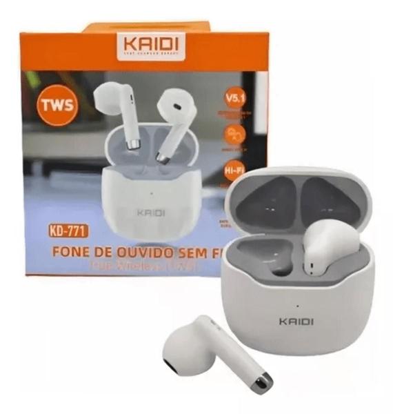 Imagem de Fone De Ouvido Bluetooth P/ Celular Kaidi Tws Kd-771 Sem Fio