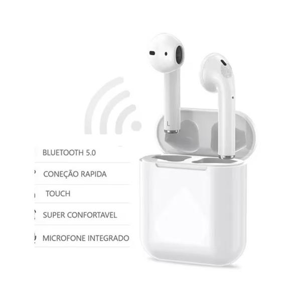 Imagem de Fone De Ouvido Bluetooth para IPhone 7 8 X Xr 11 12 13 14