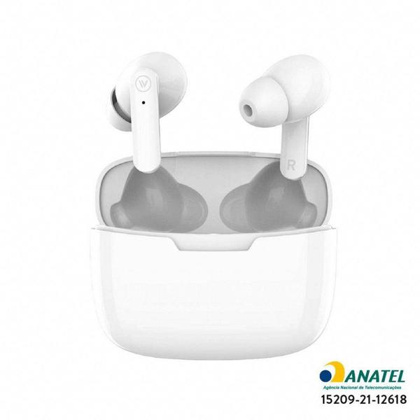 Imagem de Fone de Ouvido Bluetooth Pequeno TWS, Branco - Iwill