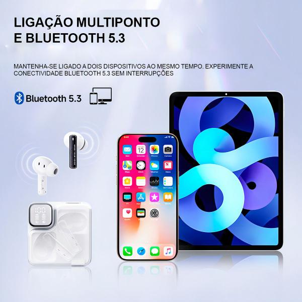 Imagem de Fone de Ouvido Bluetooth QCY T31 Melobuds Neo Preto