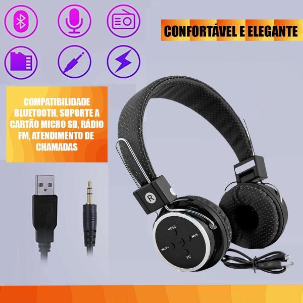 Imagem de Fone de Ouvido Bluetooth sem Fio B05 - Áudio Incrível