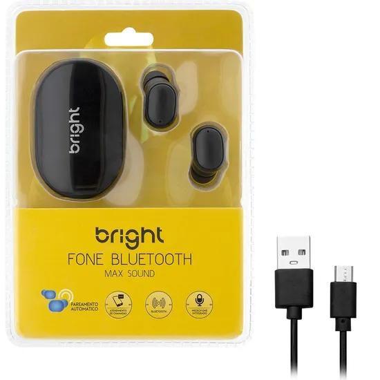 Imagem de Fone De Ouvido Bluetooth Sem Fio Bright Max Sound