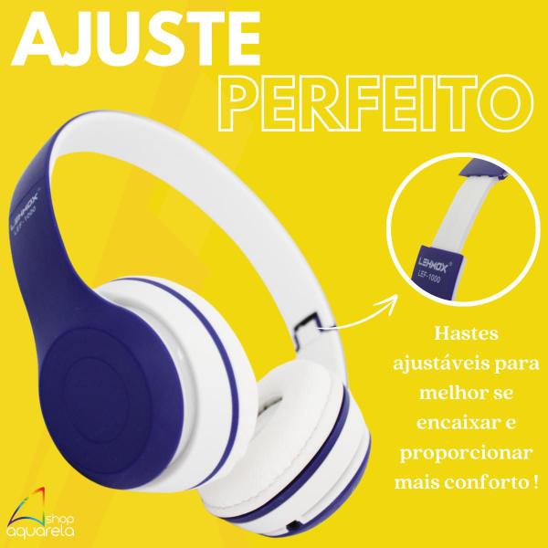 Imagem de Fone De Ouvido Bluetooth Sem Fio Headset Lehmox Anti-ruído