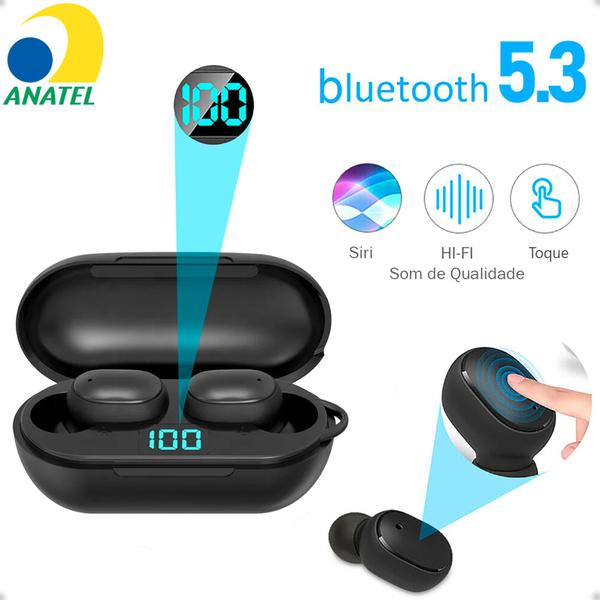 Imagem de Fone De Ouvido Bluetooth Sem Fio Tws Microfone Todos Celular