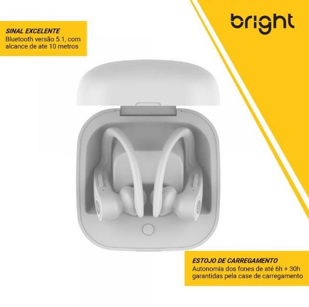 Imagem de Fone De Ouvido Bluetooth Sport- Branco