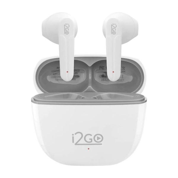 Imagem de Fone De Ouvido Bluetooth Tws Branco Air Sound Go 2.0 I2go