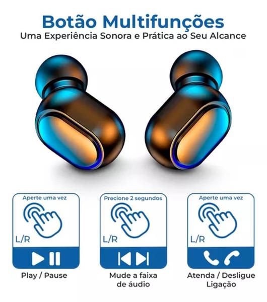 Imagem de Fone De Ouvido Bluetooth TWS Compatível Xiaomi 13c/Note 13/13 Pro/14C /X5 5g/ X6 5g / M4 / Sem Ruído