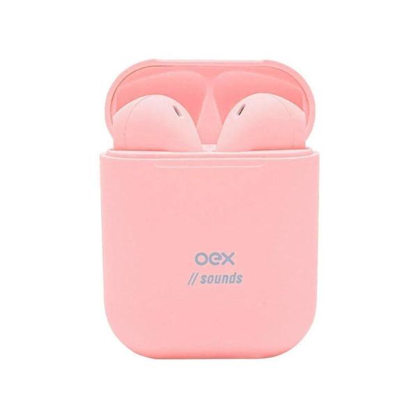 Imagem de Fone De Ouvido Candy Bluetooth 5.0TWS11 Rosa Pastel OEX