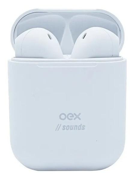 Imagem de Fone de ouvido candy bluetooth oex tws11 branco